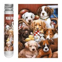 Mini Test Tube Puzzle, Deer Dogs Jigsaw, Decompress Toy, Jogo Familiar Educacional, 150pcs