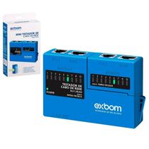 Mini Testador de Cabo de Rede RJ45 e RJ11 Mini Testador de Cabo de Rede RJ45 e RJ11