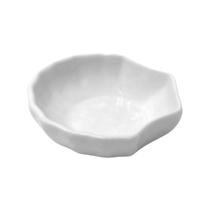Mini Tigela Concha de Porcelana 100 ml Branca Servir Porções Mini Tigela Concha de Porcelana 100 ml Branca Servir Porções