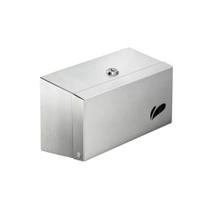 Mini Toalheiro Parede Biovis Quadra Inox 250 Toalhas Mini Toalheiro Parede Biovis Quadra Inox 250 Toalhas