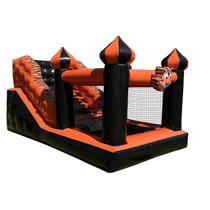 Mini Tobogã Inflável Tigre c/ Piscina de Bolinha e Motor