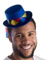 Mini Top Hat Dress Up America Blue para adultos, homens e mulheres Mini Top Hat Dress Up America Blue para adultos, homens e mulheres