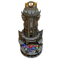 Mini Torre Sauron Dados - Senhor Dos Anéis Quebra-cabeça Mdf