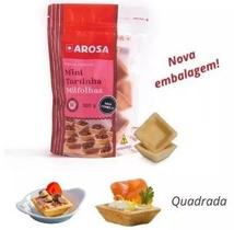 Mini Tortinhas Milfolhas Arosa 4x4cm C/243 unid