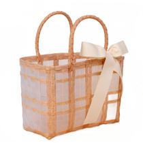 Mini Tote Bag de Plástico Transparente e Impermeável
