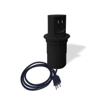 Mini Totem Pop Manual 1 Tom Nbr 10A + 2Usb - Preto