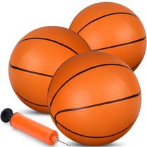 Mini Toy Basketball Gamtec de 5 polegadas com bomba de ar, conjunto de 3