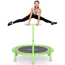 Mini trampolim ZCMHAXJ 102 cm dobrável com capacidade de 200 kg