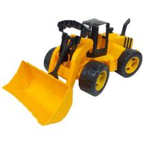 Mini Trator Industrial Carregadeira E Escavadeira Brinquedo Menino Infantil Mínimo 3 anos - Adijomar