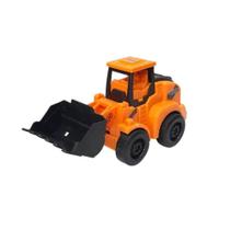 Mini Trator Trucks Radicais Laranja Unik Toys