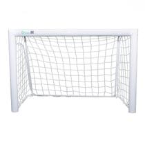 Mini Trave Goool 90 Plus Aço Carbono Branca 90x60cm Infantil Futebol C Encaixe