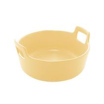 Mini travessa cerâmica nórdica Matt amarelo 16x8cm Bon Gourmet