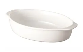 Mini Travessa Oval 18cm Porcelana Schmidt - Mod. Couvert 214