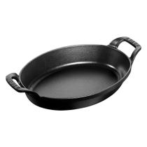 Mini Travessa Oval Preta em Ferro Fundido 15 cm - Staub