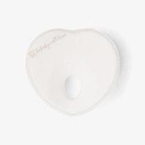 Mini Travesseiro Ergonômico Heart Branco KikkaBoo Mini Travesseiro Ergonômico Heart Branco KikkaBoo