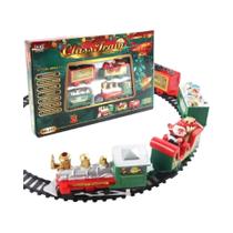 Mini Trem Elétrico Do Papai Noel, Decoração De Árvore De Natal, Brinquedo Educativo Para Crianças,