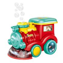 Mini Trenzinho Solta Bolha Brinquedo Colorido Com Luz e Som Bate e Volta Mini Trenzinho Solta Bolha Brinquedo Colorido Com Luz e Som Bate e Volta