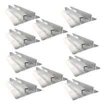 Mini Trilho Baixo Fixa Placa Solar 55 Cm - 10 Un