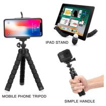 Mini Tripé De Mesa Flexível Suporte Para Celular Youtubers