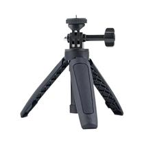 Mini Tripé Dobrável Com Suporte Para Cold Shoe E Cabeça Esférica 1/4, Suporte Para Bastão De Selfie Mini Tripé Dobrável Com Suporte Para Cold Shoe E Cabeça Esférica 1/4, Suporte Para Bastão De Selfie