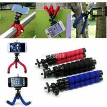 Mini Tripé Flexível p Celulares Câmeras Filmagens Selfies
