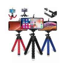 Mini Tripé Flexível Suporte Celular Câmeras Youtuber