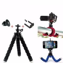 Mini Tripé Flexível Suporte Celular de mesa colorido 23cm Mini Tripé Flexível Suporte Celular de mesa colorido 23cm