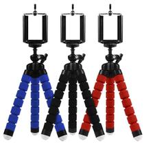 Mini Tripé Flexível Suporte Mesa Celular Regulável