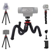 Mini tripé NexiGo Flexível para Câmera/Telefone/Webcam preto