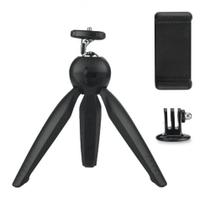 Mini Tripé para Celular / GoPro / Câmeras Compactas - Rotação 360º Mini Tripé para Celular / GoPro / Câmeras Compactas - Rotação 360º