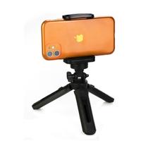 Mini tripé Preto para Celular 20cm com suporte