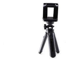 Mini Tripé Suporte Celular Mesa Regulável Rotativo Selfie Mini Tripé Suporte Celular Mesa Regulável Rotativo Selfie