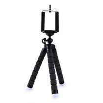 Mini Tripé Suporte De Mesa Celular Câmera Giratório Preto