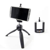 Mini Tripe Suporte Para Celular Articulado De Mesa Universal