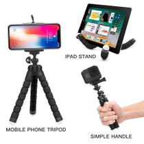 Mini Tripe Universal Flexível Suporte Celular Câmeras Cor Aleatória Mini Tripe Universal Flexível Suporte Celular Câmeras Cor Aleatória