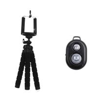 Mini Tripé Universal Flexível Tipo Polvo Para Celular, Suporte De Clipe Para Câmera De Celular,