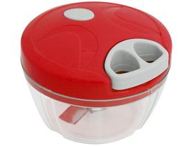 Mini Triturador de Alho Cebola Frutas Vegetais - Manual Hauskraft TRAL-002 Inox