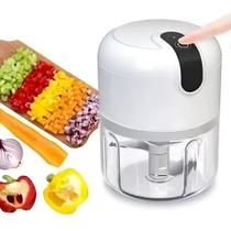 Mini Triturador De Alho Elétrico Para Alho Cebola E Temperos