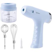 Mini Triturador e Batedeira Portátil 20W USB Azul - Quanhe