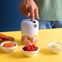 Mini Triturador eletrico recarregavel Processador de Alimentos Sem Fio 3 Lâminas