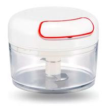 Mini Triturador Manual 170ml 2 Lâminas para Alimentos