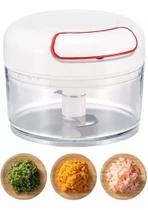 Mini Triturador Manual 170ml - Agilidade no Corte de Alimentos com Manivela Mini Triturador Manual 170ml - Agilidade no Corte de Alimentos com Manivela