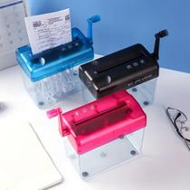 Mini Triturador Manual de Papel de Mesa Triturador de Papel Escritório