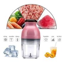 Mini Triturador Moedor Processador Elétrico Carne Alimentos Frutas Lecumes Bivolt - CAPSULE CUTTER QUATRE