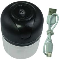 Mini Triturador Processador Portátil Alimentos Frutas Moedor Alho Elétrico USB 3 Lâminas