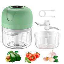 Mini Triturador Recarregável USB para Cozinha Moderna e Ágil Mini Triturador Recarregável USB para Cozinha Moderna e Ágil