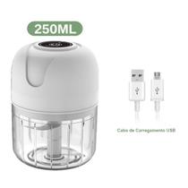 Mini Triturador Sem Fio Elétrico De Alimentos Para Legumes Alho Gengibre