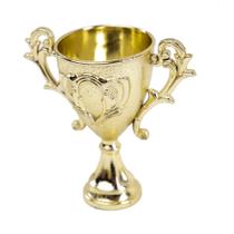 Mini trofeu, taça, decoração, lembrança, futebol, jogos 50 unidades