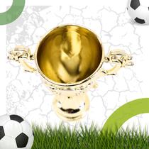 Mini Trofeus Futebol Taça Premiação Decoração Lembrancinhas Kit 24 unidades.