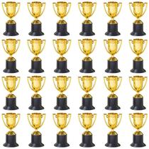 Mini Trophies Juvale, pacote com 24 unidades douradas para torneios esportivos